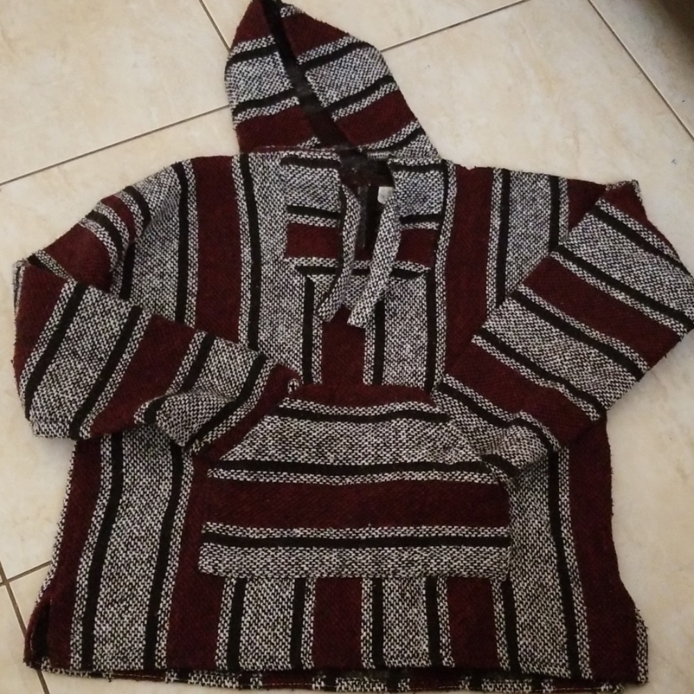 Art Gusys Thick  Stripped Knitted Sweater (M)
